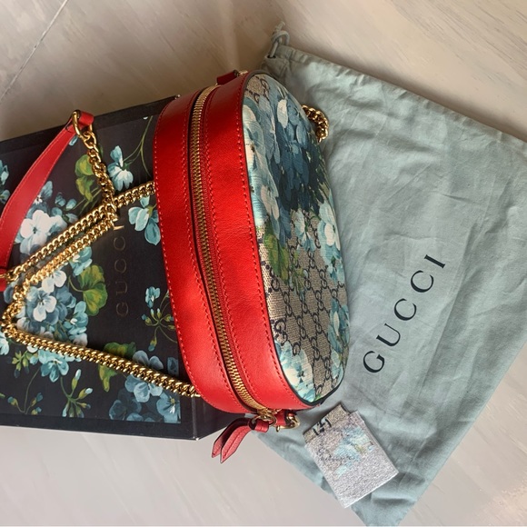 Gucci GG supreme bloom crossbody chain bag - Picture 4 of 16
